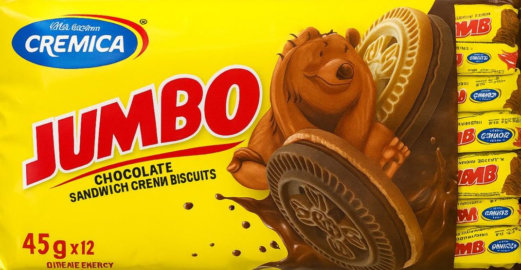 Cremica Jumbo Biscuits (45g x12)